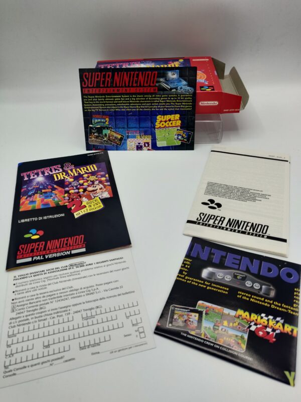 Tetris & Dr Mario SNES PAL ITA – Image 13